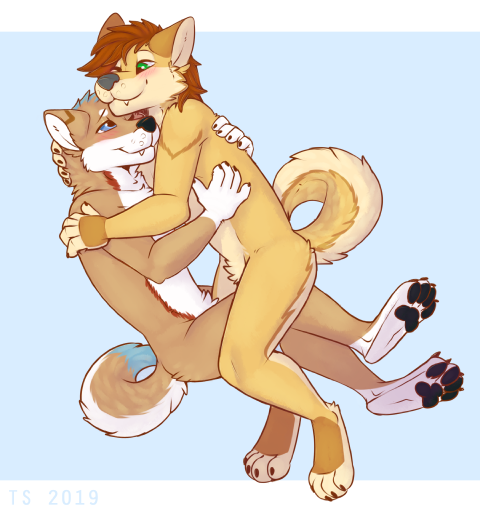 Cuddles with Kyru